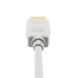 Grund Hochleistungs-HDMI-Kabel - 0,5 M - Weiß