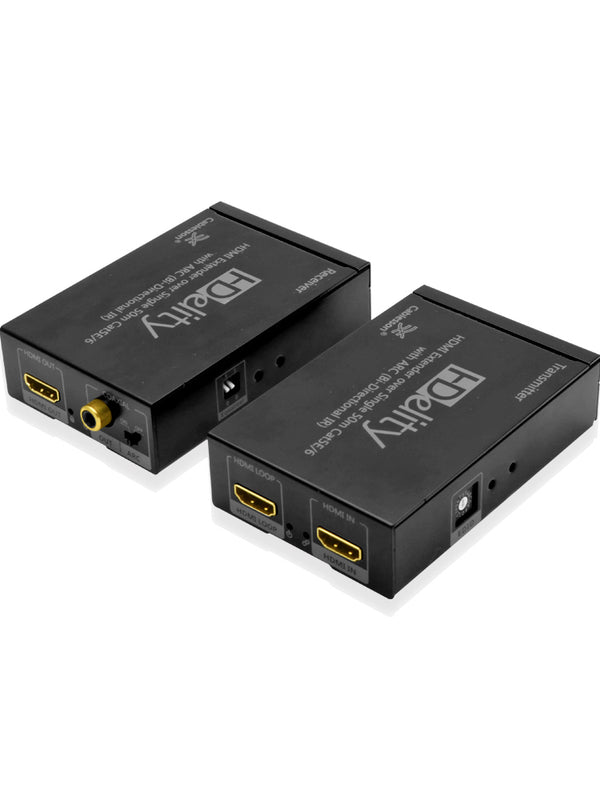 Cablesson HDelity HDMI Extender mit BI direktionale IR ARC (Coax und SPDIF) mit Local Out - 1080p Full HD (50m) / 720p (60m) - unterstützt 3D, 4k, Full HD, Sky Q und andere HD Set Top Boxen, PC, DVD, PS4