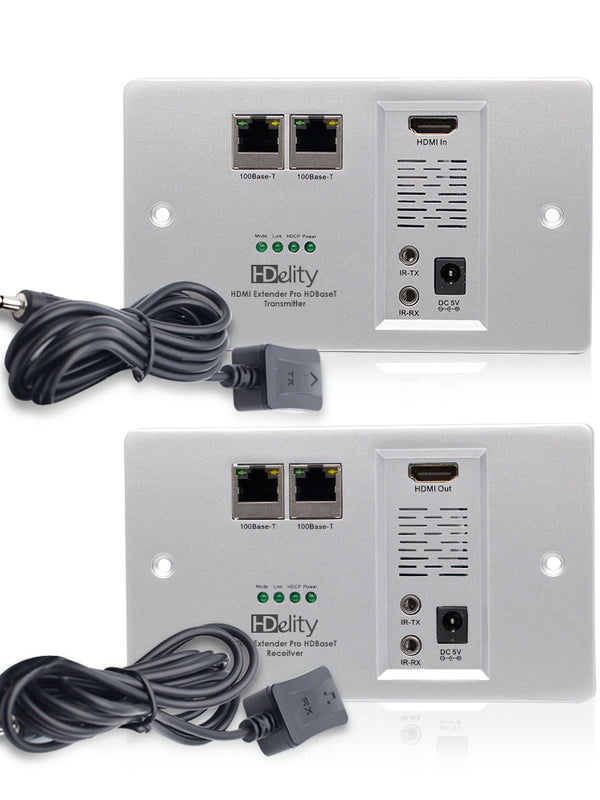 Cablesson HDelity HDBaseT 100m Wandplatten-Extender with Ethernet