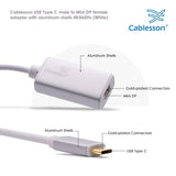 Cablesson - USB Typ C Mini-DP-Adapter 0.23m - männlich zu weiblich - 4K @ 60Hz