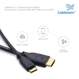 Cablesson Grund High Speed 5m Micro-HDMI-Kabel mit Ethernet
