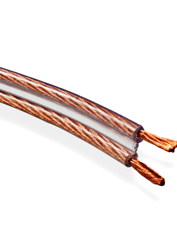 Van Damme HIFI Lautsprecherkabel 2 x 4.00mm Twin Interconnect Lautsprecherkabel (Total Definition direktionale Hi-Fi) - 2M