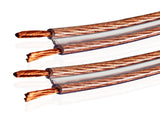 Van Damme 2 x 4 mm Shotgun Style Twin Interconnect Lautsprecherkabel 268-504-000 22 Meter / 22M