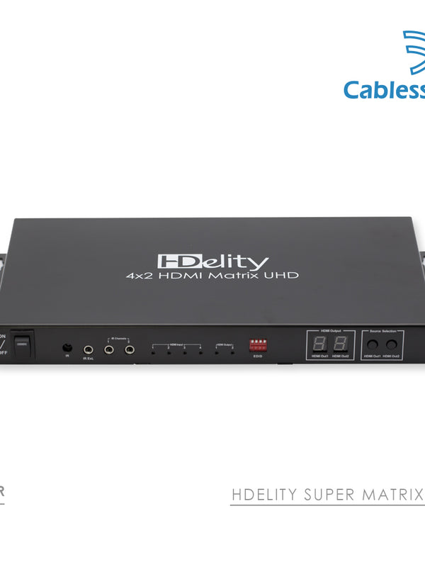 HDelity - 4x2 HDMI Matrix Full HD 1080p