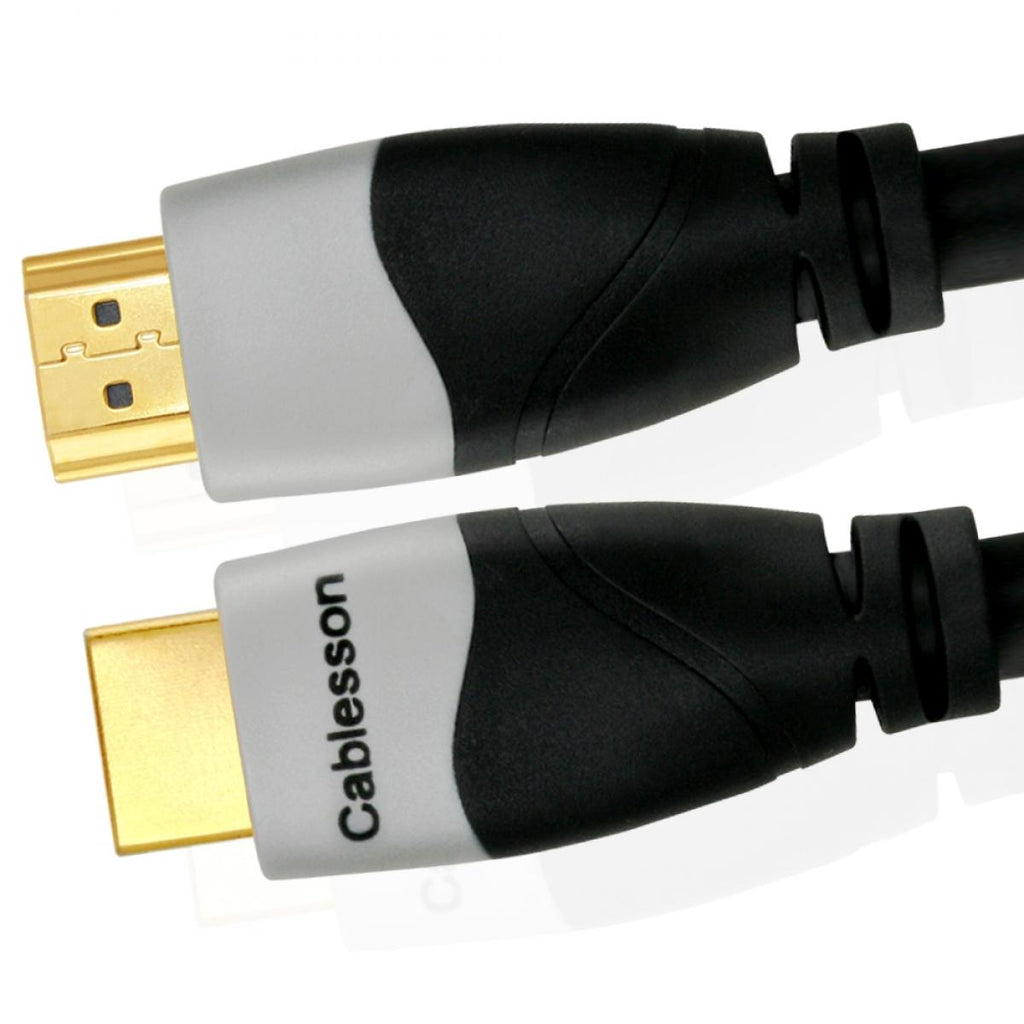 Cablesson Ivuna 13m High Speed HDMI Kabel (HDMI Typ A, HDMI 2.1/2.0b/2.0a/2.0/1.4) - 4K, 3D, UHD, ARC, Full HD, Ultra HD, 2160p, HDR - fÃ¼r PS4, Xbox One, Wii, Sky Q. fÃ¼r LCD, LED, UHD - schwarz