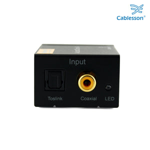 Cablesson - 2er-Pack Digital-Analog-Audio Converter