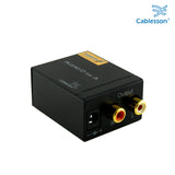 Cablesson - 2er-Pack Digital-Analog-Audio Converter