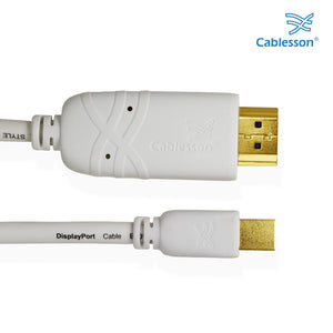 Cablesson - Mini Displayport auf HDMI-Stecker-Kabel - 3 m - 2er Pack