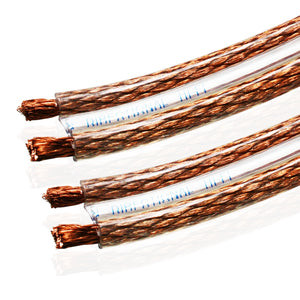 Van Damme 2 x 6.0mm Audio Twin Interconnect Speaker Cable (Total Definition Directional Hi-Fi) 268-506-000 7 Metre / 7M