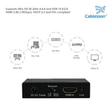 Cablesson - HDMI 2.0 Audio Extractor