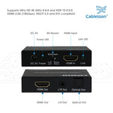 Cablesson - HDMI 2.0 Audio Extractor