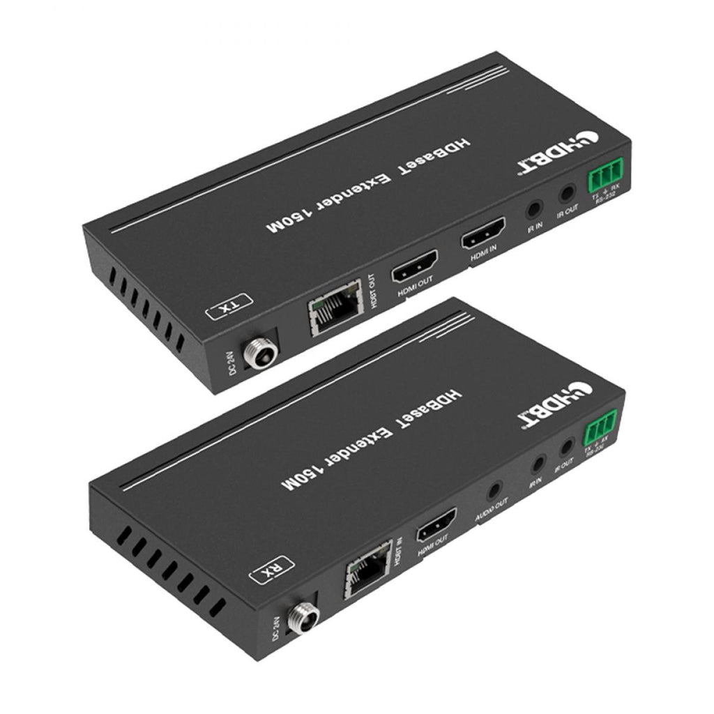 HDElity HDBaseT Extender Pair 4Kx2K HDMI Repeater mit IR Ultra HDBaseT Empf&#228;nger und Sender Unterst&#252;tzt 3D und CEC HDCP &#252;ber Single Cat 5e / 6/7
