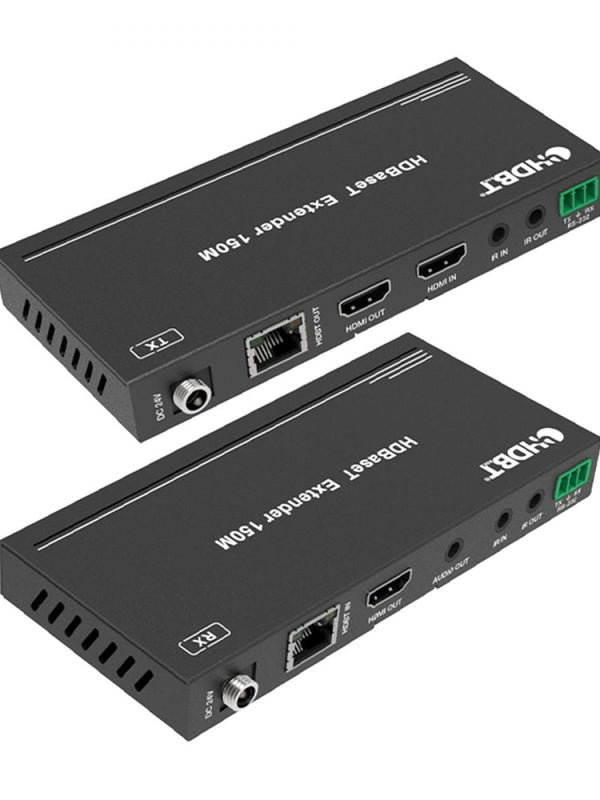 HDElity HDBaseT Extender Pair 4Kx2K HDMI Repeater mit IR Ultra HDBaseT Empf&#228;nger und Sender Unterst&#252;tzt 3D und CEC HDCP &#252;ber Single Cat 5e / 6/7