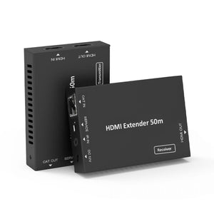 HDElity HDMI 2.0 Extender Pair HDR-Unterstﺃﺱtzung (4K @ 60Hz HDMI ﺃﺱber Ethernet-Kabel) - Bis zu 60 m - 4096 x 2160p Auflﺃ٦sung