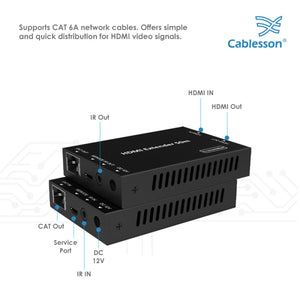 Cablesson - HDMI 2.0 Extender-Pair
