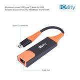 HDelity USB Type C Male to RJ45 Adapter