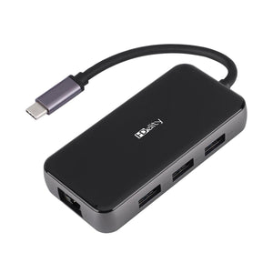 HDelity USB Type C Male to USB3.0+HDMI +RJ45+PD Adapter 6 in 1