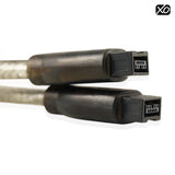 XO FireWire - 800 Cable - 2m - 9-poligen Stecker auf 9-polig männlich - IEEE 1394b Kompatibel mit MAC und PC - 2 Meter PRO FusionXLS Cable -