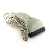TYSSO - USB Barcode Scanner Reader(Beige) - Handheld USB Barcode Scanner, Reading width 8.2cm, for PC, Laptop,