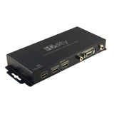 Cablesson HDelity 1x2 HDMI Splitter mit 4K2K (Adv EDID) + Mackuna Flex Plus-3m High Speed HDMI-Kabel mit Ethernet