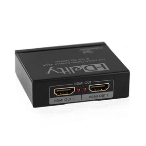 Cablesson HDelity 1x2 HDMI Splitter mit 4K2K (Adv EDID) mit Ivuna erweiterte Premium Certified HDMI-Kabel 2,0 - 1,5 m