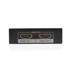 Cablesson HDelity 1x2 HDMI Splitter mit 4K2K (Adv EDID) mit Ivuna erweiterte Premium Certified HDMI-Kabel 2,0 - 5m