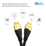 Cablesson HDelity 1x2 HDMI Splitter mit 4K2K (Adv EDID) mit Ivuna erweiterte Premium Certified HDMI-Kabel 2,0 - 5m