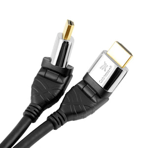 Cablesson HDelity 1x4 HDMI Splitter mit 4K2K mit Ivuna Flex Plus-1.5m High Speed HDMI-Kabel mit Ethernet