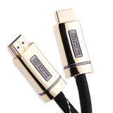 Cablesson HDelity 1x4 HDMI Splitter mit 4K2K mit XO Platinum 3m High Speed HDMI-Kabel mit Ethernet - Gold