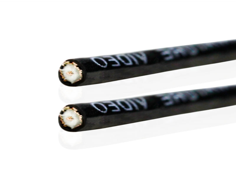Van Damme 75 Ohm Plasma Grade Hi-Resolution Miniature Video Coaxial Cable, Black 268-408-000 1 Metre / 1M