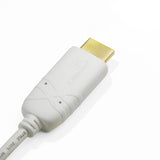 Cablesson weißes Gold überzogenes Verbindungsstück Mini Display Port zu HDMI Konverter-Video-Kabel (männlich zu weiblich) - 2er-Pack