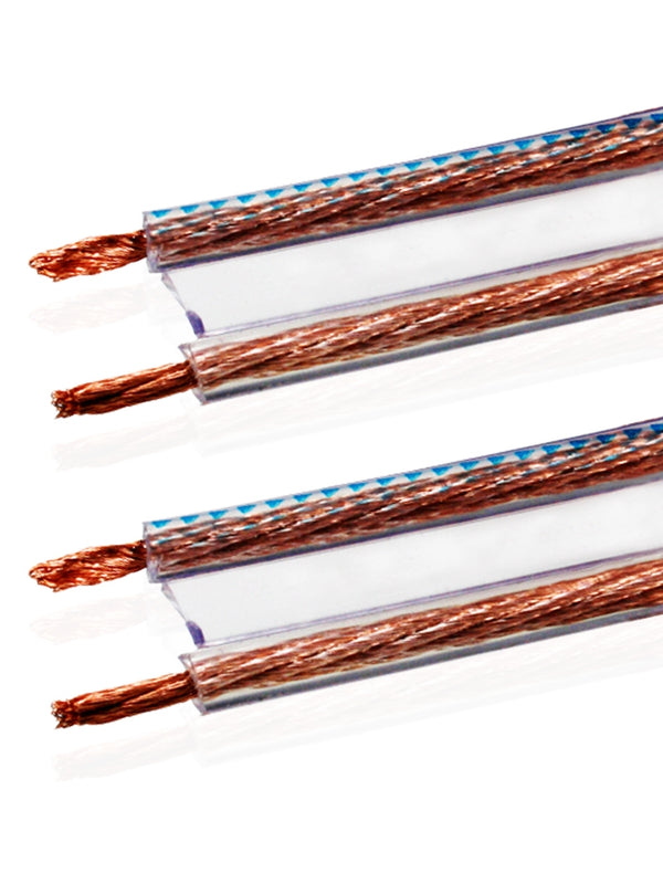 Van Damme 2 x 1.5mm Audio Twin Interconnect Speaker Cable (Total Definition Directional Hi-Fi) 268-503-000 6 Metre / 6M