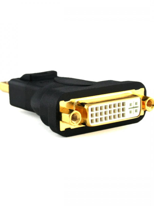 DisplayPort to DVI Multimode Adapter Full HD resolution |1080p |24 cart gold-plated contacts | Graphics cards | Apple and PC | Projector | Monitor