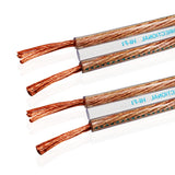 Van Damme 2 x 2.5mm Audio Twin Interconnect Speaker Cable (Total Definition Directional Hi-Fi) 268-502-000 23 Metre / 23M