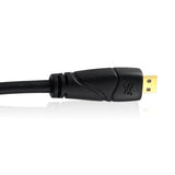 Cablesson Ivuna Micro HDMI 0.2m Extension - upto 1080p - v1.4 / 2.0 - Audio & Video - Full HD - Connecting HD Devices using the new Micro HDMI Connector to PC or TV Gold Plated 3D Full HD 1080p 4k2k