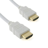 Basic 1.5m High Performance HDMI-Kabel - Kompatibel mit 1.3a, 1.3b, 1.3c, 1080P, LCD, Plasma & LCD TV\'s - Weiss;