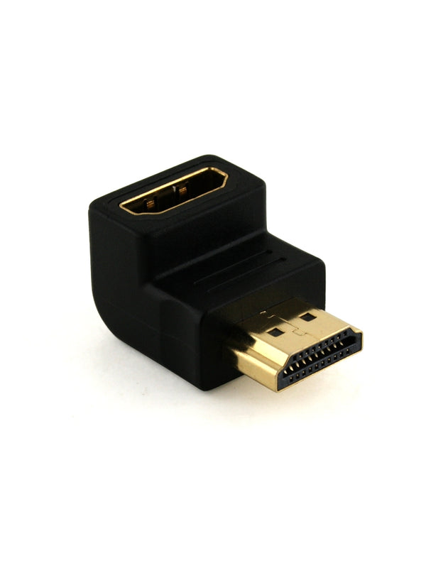 Basic - 90 Degree - Right Angle HDMI Adapter - High Speed - 1080p - 3D Enabled