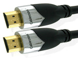 Cablesson Prime 2m High Speed HDMI Cable (HDMI Type A, HDMI 2.1/2.0b/2.0a/2.0/1.4) - 4K, 3D, UHD, ARC, Full HD, Ultra HD, 2160p, HDR - for PS4, Xbox One, Wii, Sky Q, LCD, LED, UHD, 4k TVs - Black