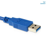 Cablesson - USB 3.0 A Cable - 1-5m - Stecker auf Stecker - Blau