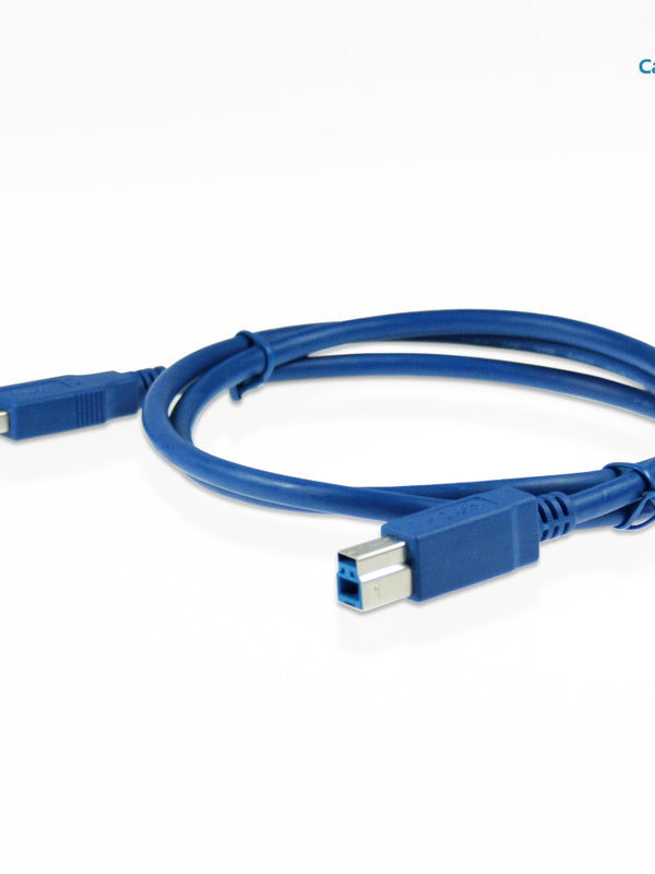 Cablesson USB Version 3.0 A Male to B Male Cable 1M