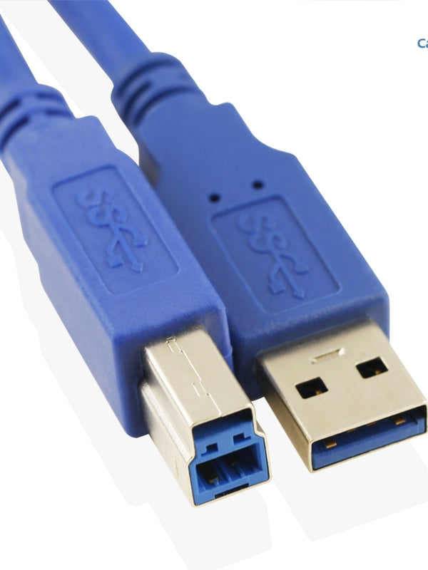 Cablesson USB Version 3.0 A Male to B Male Cable 2M