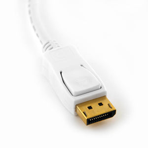 Cablesson - DisplayPort 1.3 to HDMI 2.0 Female Adapter - White