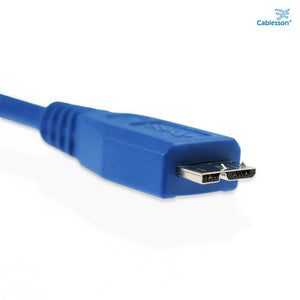 Cablesson - USB Version 3.0 A Stecker an Micro-B-Stecker-Kabel - 5M
