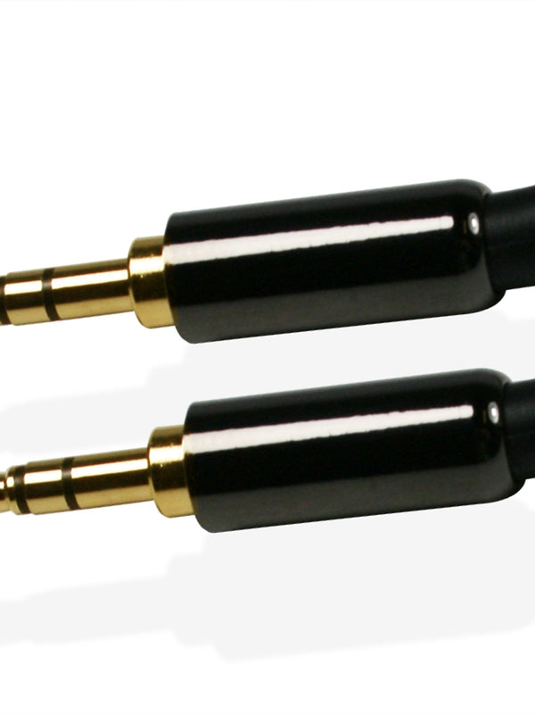 XO Premium Series 3.5mm Stereo Klinkenkabel - 2m (Ideal für iPod, iPhone 3G, 3GS, 4G and 5 mp3 player und Autoradio (aux In))