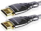 Cablesson Maestro 18m High Speed HDMI Cable - 8k, 3D, Full HD, Ultra HD, 2160p, HDR, ARC, Ethernet - (HDMI 2.1/2.0b/2.0a/2.0/1.4) For PS4, Xbox One, Wii, Sky Q, LCD, LED, UHD, CL3 certified - Grey