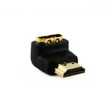 Cablesson Basic 90 Degree Right Angled HDMI Adapter - Male to Female