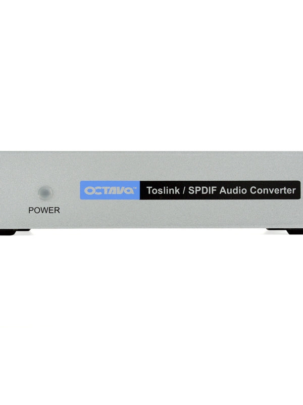 Octava TS- A11- UK- TOSLINK SPDIF Audio Converter