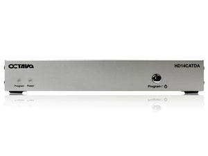 Octava - HD14CATDA-UK 1 x 4 HDMI Verteiler-Verstärker über CAT 6 1080p, SKY HD, Virgin HD, DVB-T HD, Xbox 360, Xbox One, PS3, PS4, 3D