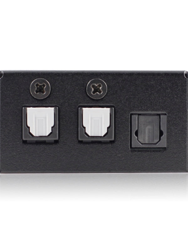 Cablesson HDElity 1x2 Toslink S/PDIF Audio Splitter - 2 Way Toslink Digital Optical SPDIF Audio 1x2 Splitter Adaptor