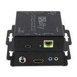 Cablesson HDElity HDMI Extender Over Single Cat.X with HDBaseT (Bi-Directional IR) - Full HD, 1080p, 3D Support, RJ45, UTP, HDCP, EDID, BALUN, Infra Red, Long Range, Dolby TrueHD, DTS Master Audio supported, Extender Kit, Network Cable, HDTV, upto 60m